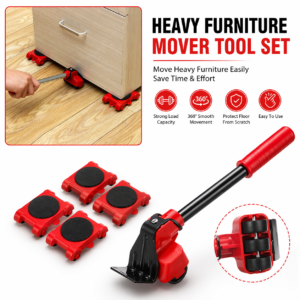 Heavy Furniture Mover Tool Set – ১ মিনিটে বেড, সোফা, আলমারি সরান