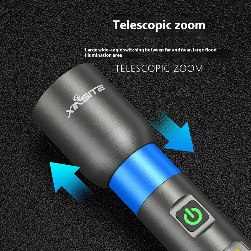 Premium XINSITE Rechargeable LED Flashlight - Image 4