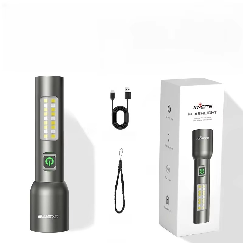 Premium XINSITE Rechargeable LED Flashlight - Image 7
